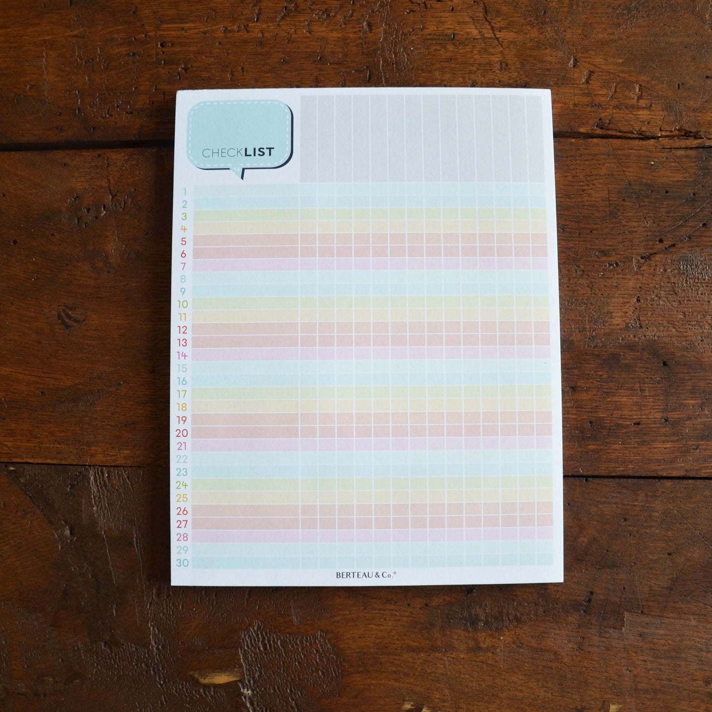 Notepad - Checklist - Kool Products