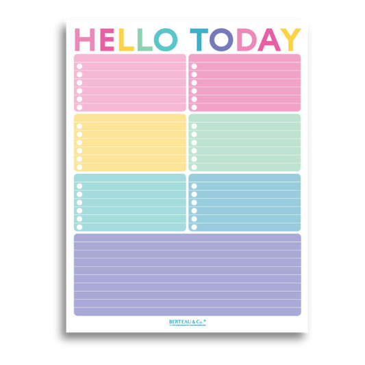 Notepad - Hello Today - Kool Products