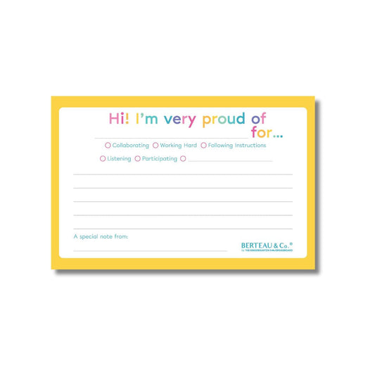 Notepad - Proud of You (Made of NCR Paper) - Kool Products