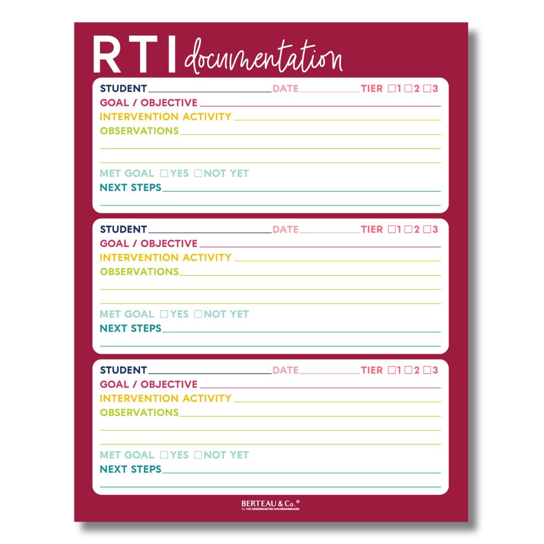 Notepad - RTI Documentation (Made of NCR Paper) - Kool Products