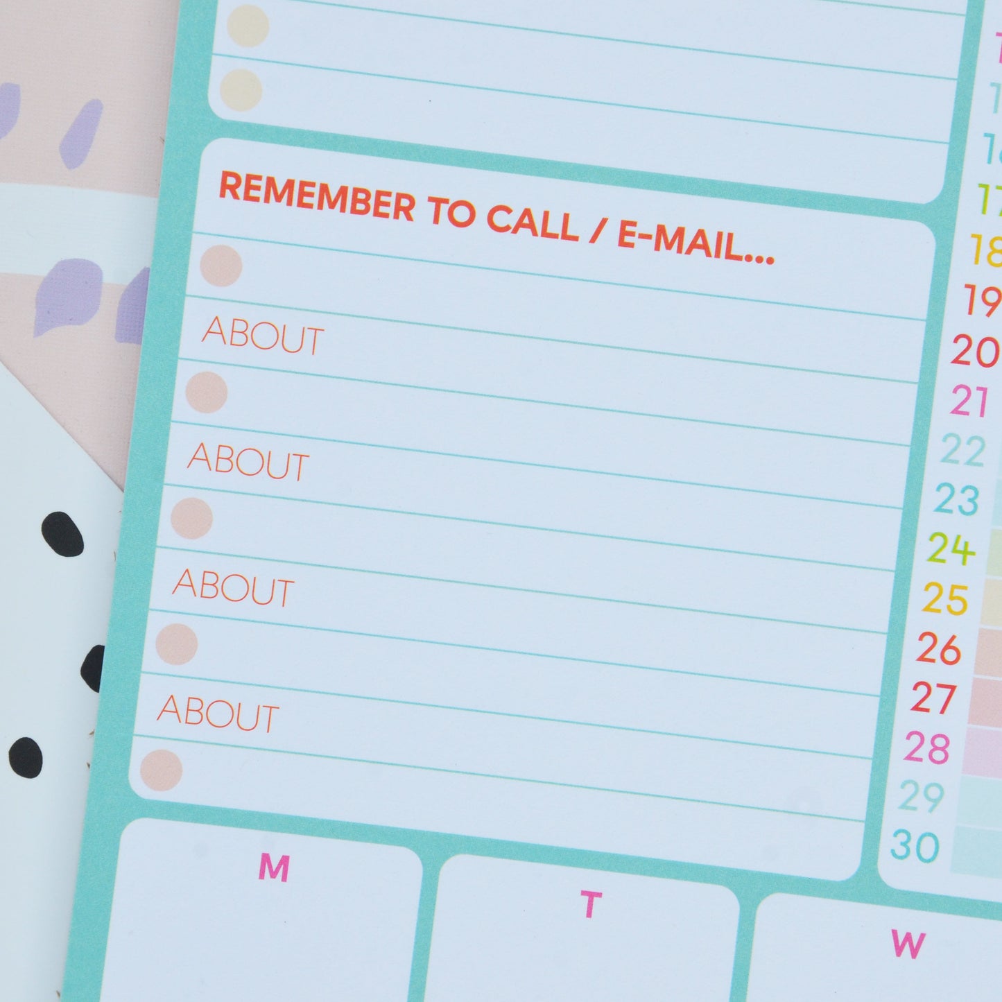 Notepad - This Week in My Classroom - Teacher's Weekly Notepad - Kool Products