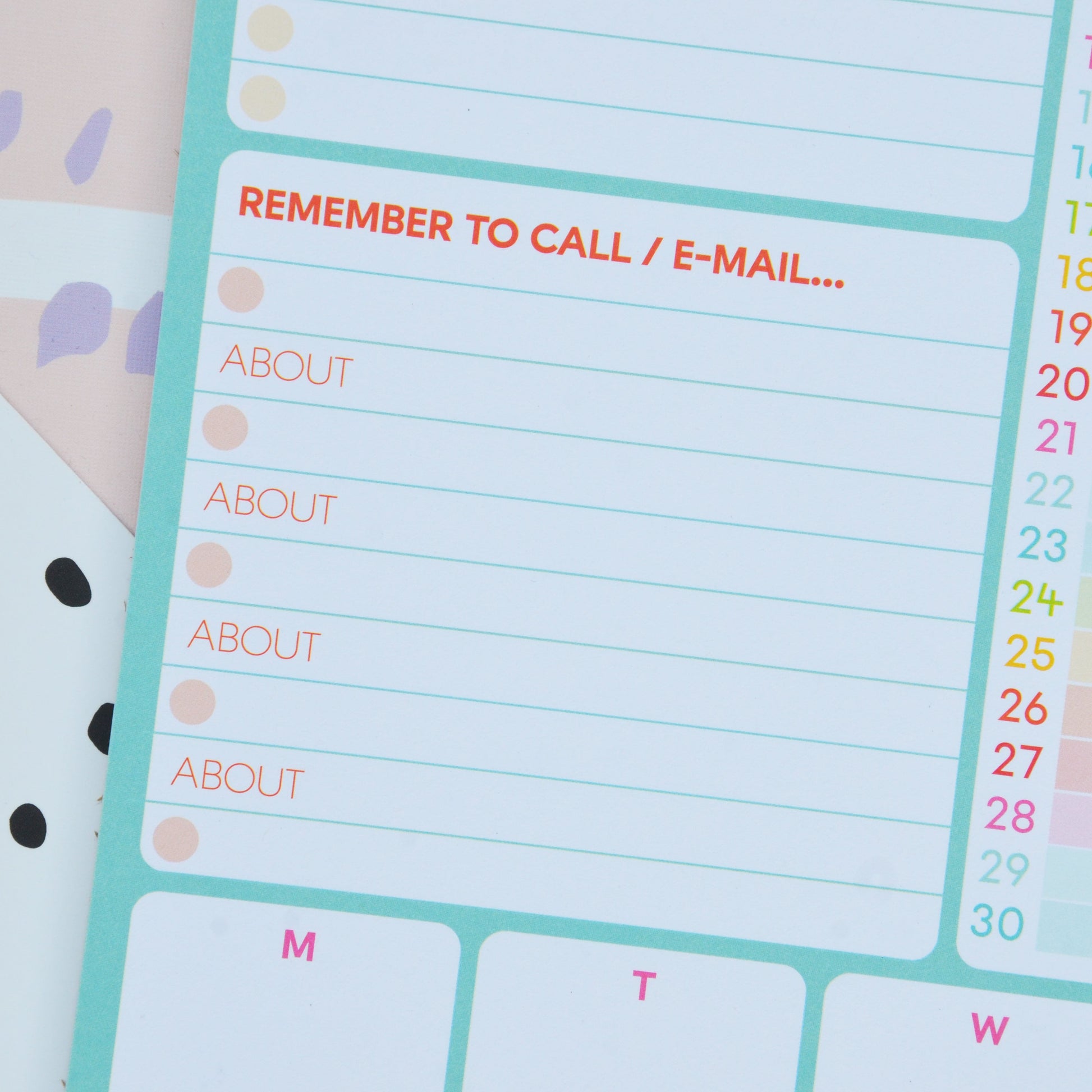 Notepad - This Week in My Classroom - Teacher's Weekly Notepad - Kool Products