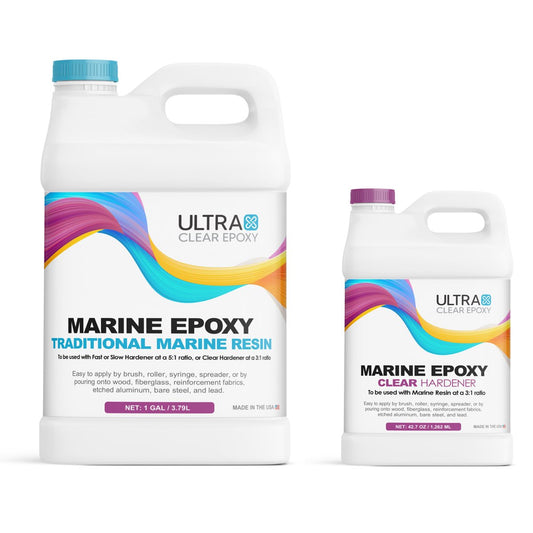 Clear Marine Epoxy Kit - Kool Products