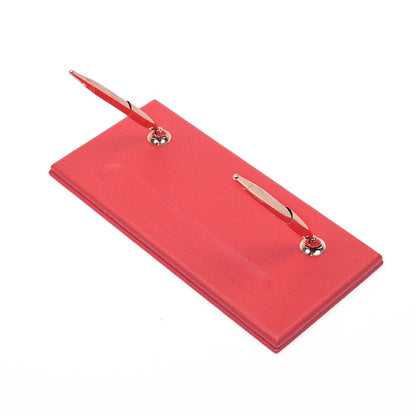 MOOG Leather Desk Set - Red- 2 PCS - Kool Products