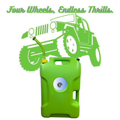 KP 5-Gallon Utility & Watering Can – Leak-Proof, BPA-Free | Multiple Colors & Bulk Packs