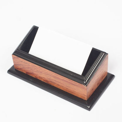 MOOG Prestige  Personalized Wooden Brown Desk Set - 8 PCS - Kool Products