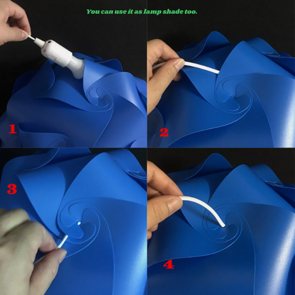 KP GlowSphere DIY Lamps - Easy to Assemble, 30pcs Pack in Various Colors - Kool Products