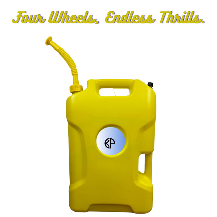 KP 5-Gallon Utility & Watering Can – carry handles detail