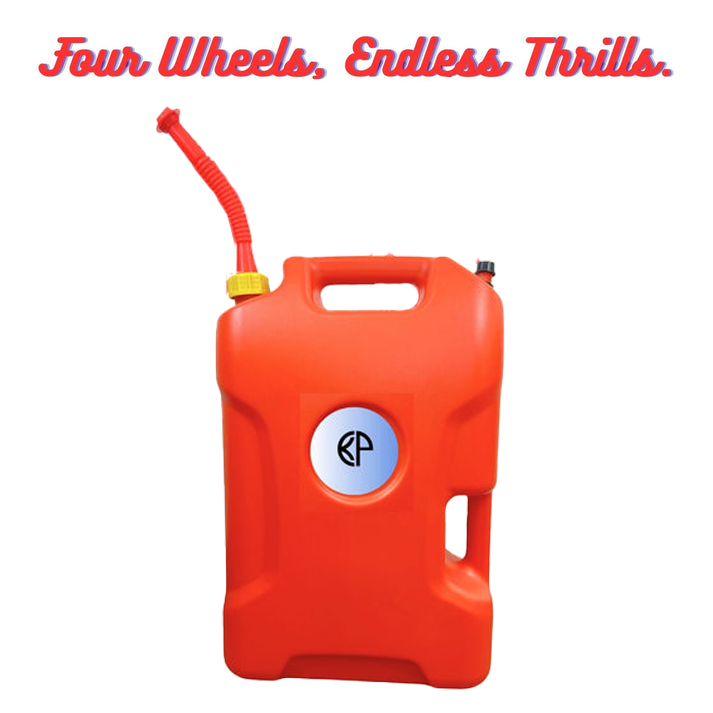 KP 5-Gallon Utility & Watering Can – close-up of flexible pour spout