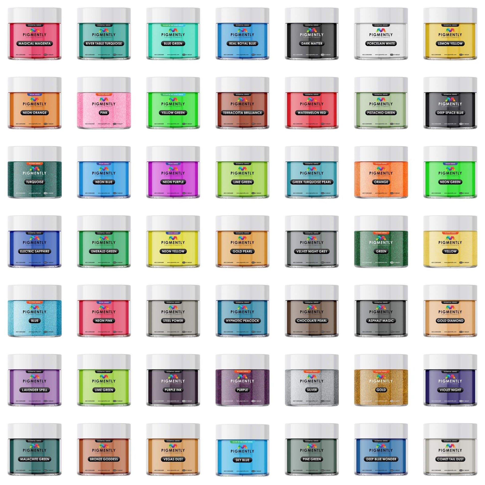51 Mega Bundle Epoxy Powder Pigments - Kool Products