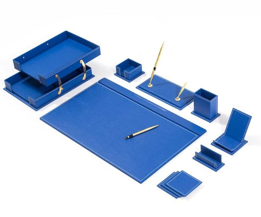 MOOG Classic Desk Organizer - Blue - 12 PCS - Kool Products