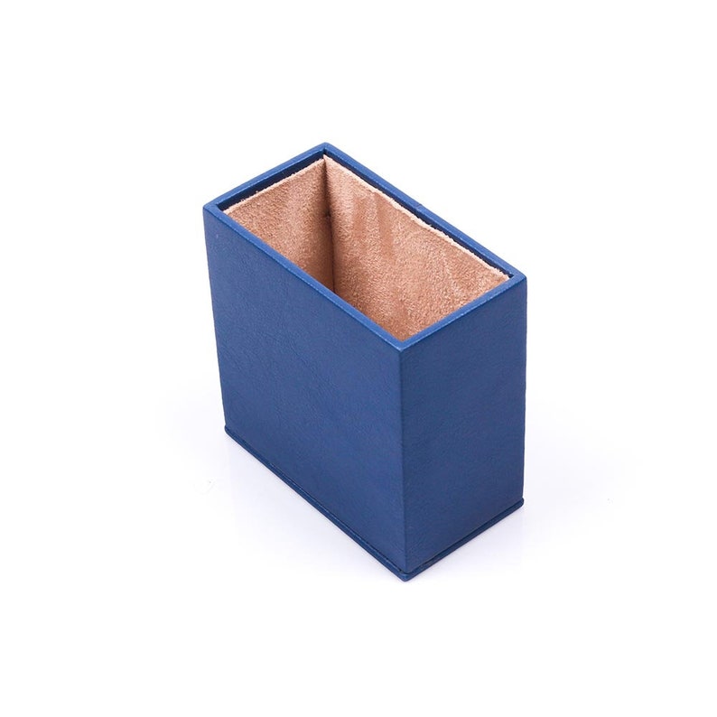 MOOG Leather Desk Set - Double Document Tray- Blue - 10 PCS - Kool Products