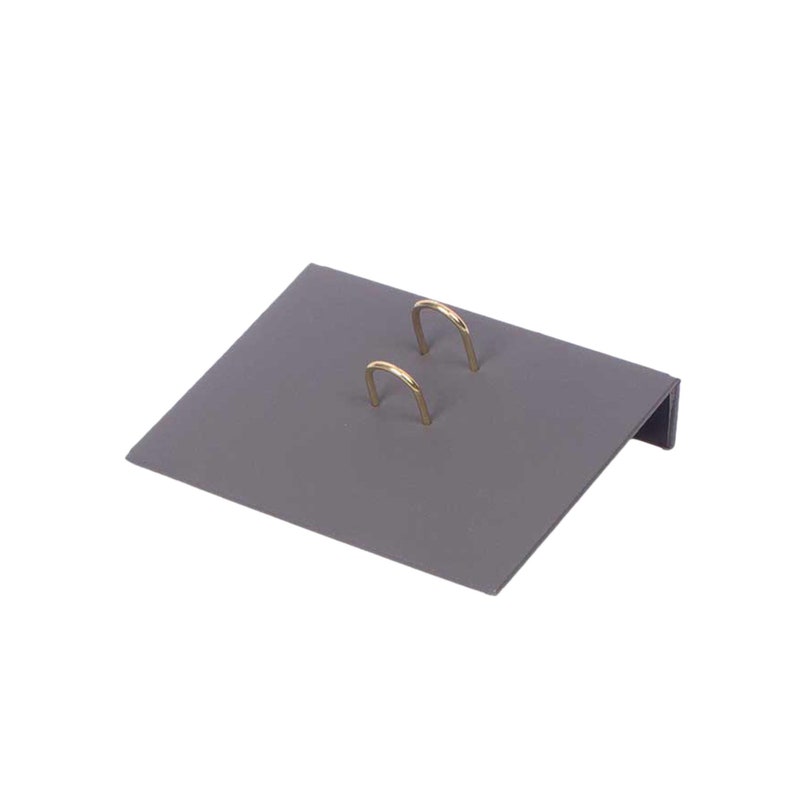 MOOG Leather Desk Set - Double Document Tray- Gray - 10 PCS - Kool Products