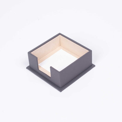 MOOG Leather Desk Set - Double Document Tray- Gray - 10 PCS - Kool Products