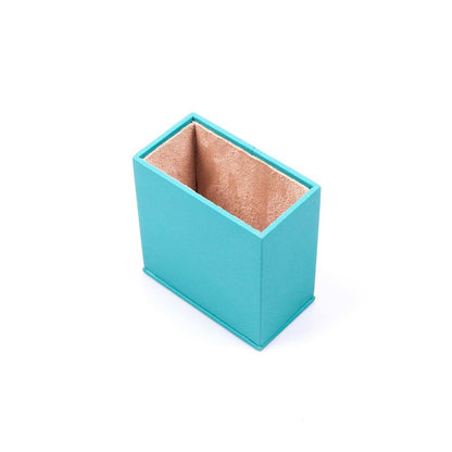 MOOG Leather Desk Set - Double Document Tray- Turquoise - 10 PCS - Kool Products