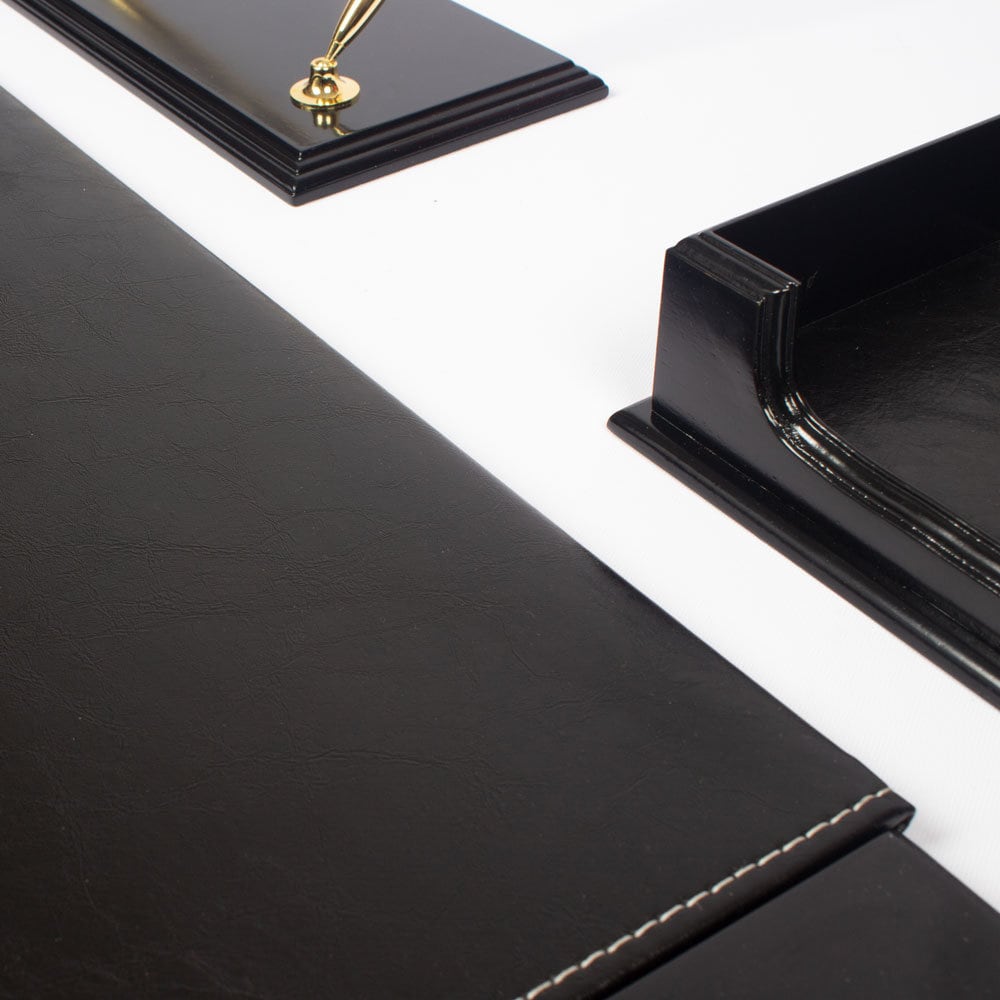 MOOG Wooden Prestige Desk Set -Blackrose- 8 PCS - Kool Products