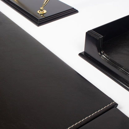 MOOG Wooden Prestige Desk Set -Blackrose- 8 PCS - Kool Products