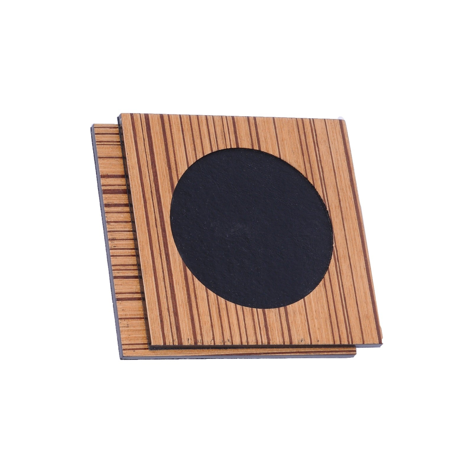 MOOG Zebrona Leather Desk Set-Brown- 11 PCS - Kool Products