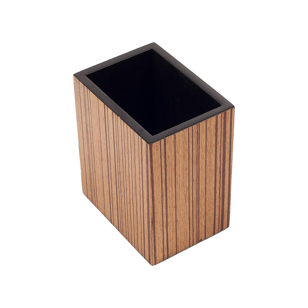 MOOG Zebrona Leather Desk Set-Brown- 11 PCS - Kool Products