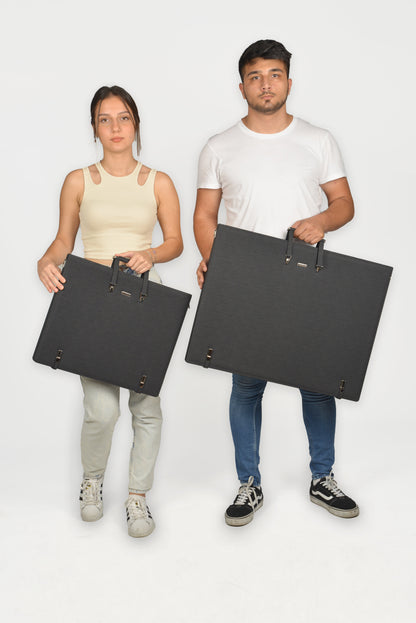 Leather Binder Leather Portfolio Gifts For Painters - Portfolio Binder- Art Supplies Organizer - Kool Products