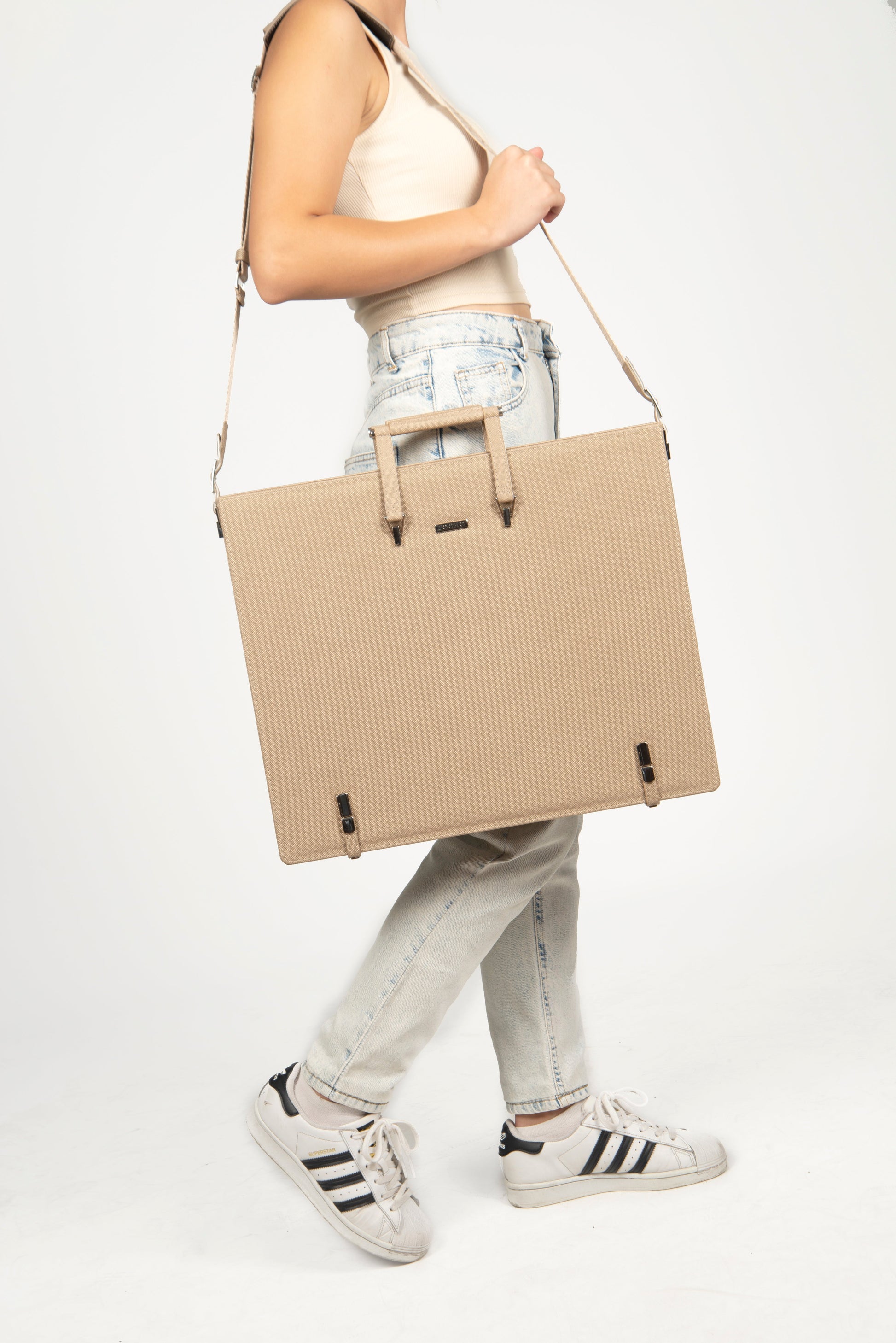 Leather Binder Leather Portfolio Gifts For Painters - Portfolio Binder- Art Supplies Organizer - Kool Products