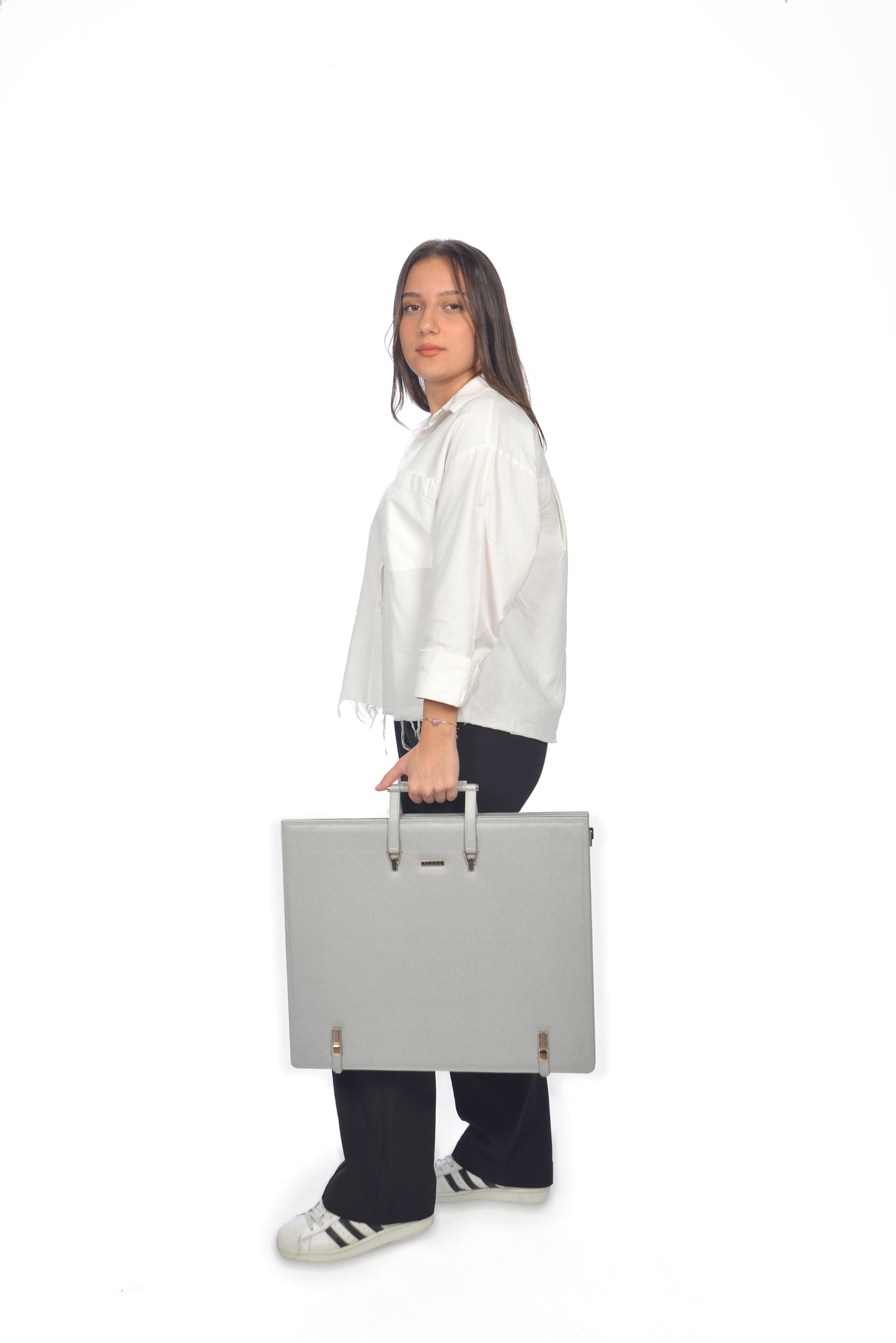 Leather Binder Leather Portfolio Gifts For Painters - Portfolio Binder- Art Supplies Organizer - Kool Products