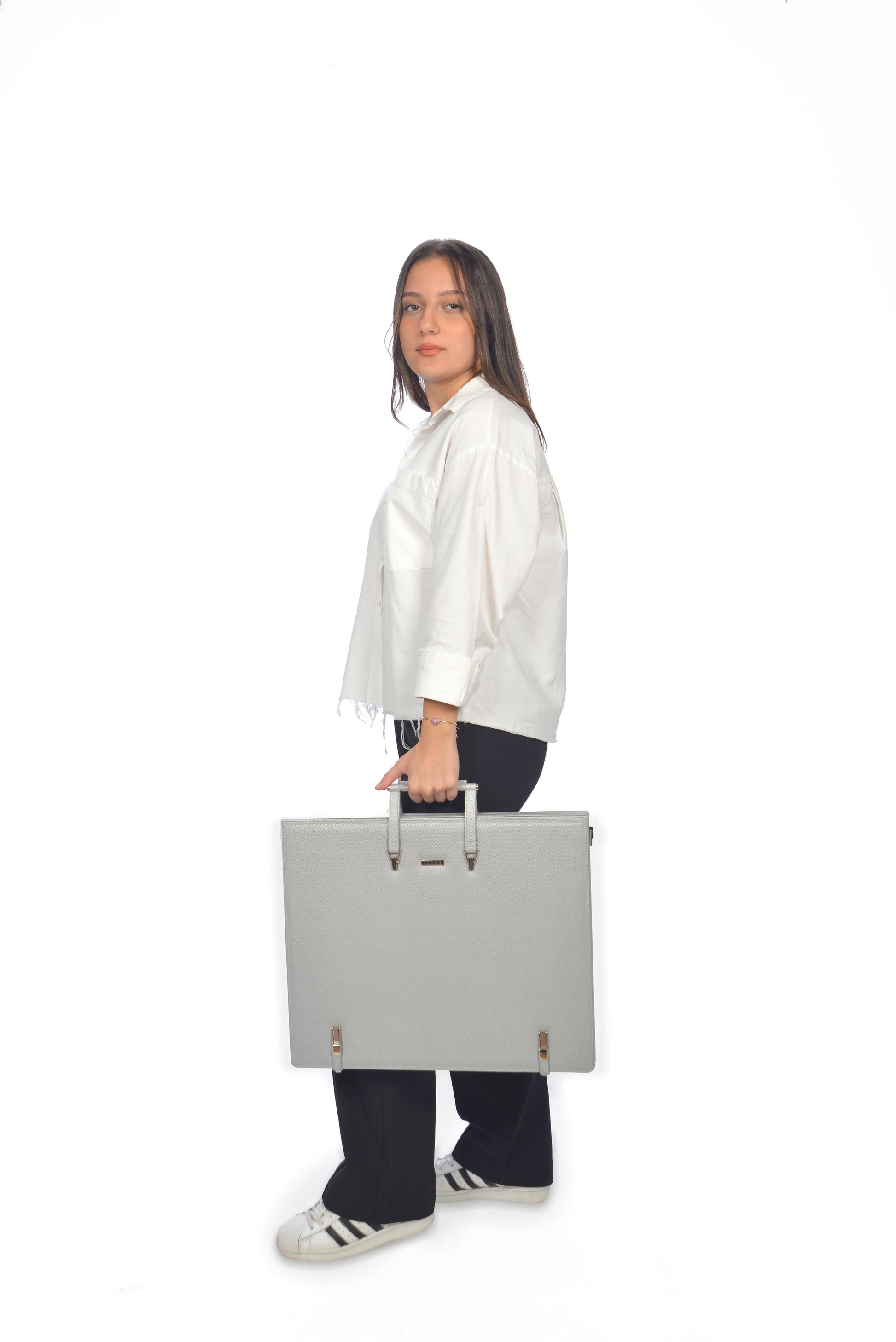 Leather Binder Leather Portfolio Gifts For Painters - Portfolio Binder- Art Supplies Organizer - Kool Products