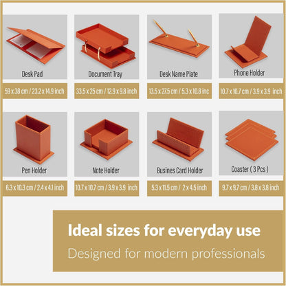 MOOG Classic Desk Organizer - Cream- 12 PCS - Kool Products