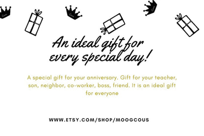 MOOG Personalized Glass Desk Name Plate - Kool Products