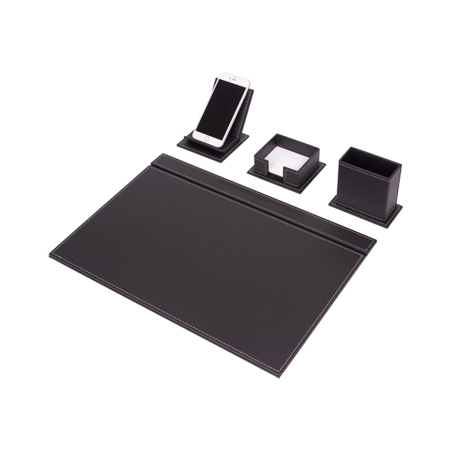 MOOG Luxury Desk Set-4 Accessories-  Black - 4 PCS - Kool Products