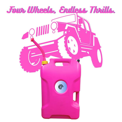 KP 5-Gallon Utility & Watering Can – Leak-Proof, BPA-Free | Multiple Colors & Bulk Packs