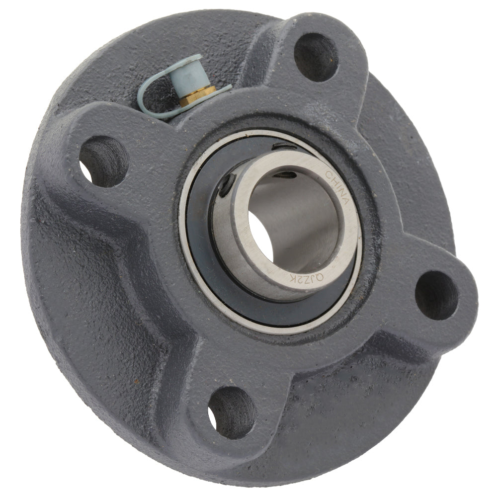 UCFC203 - 4-Bolt Flange Mounted Ball Bearing, Insert Bearing: UC203 , Cast Iron Housing: FC204 - Kool Products