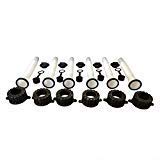 (6 Pack) Quality Gas Can Spout with Gasket, Cap, Stopper and Rear Vent Cap 34.99 freeshipping - Kool Products