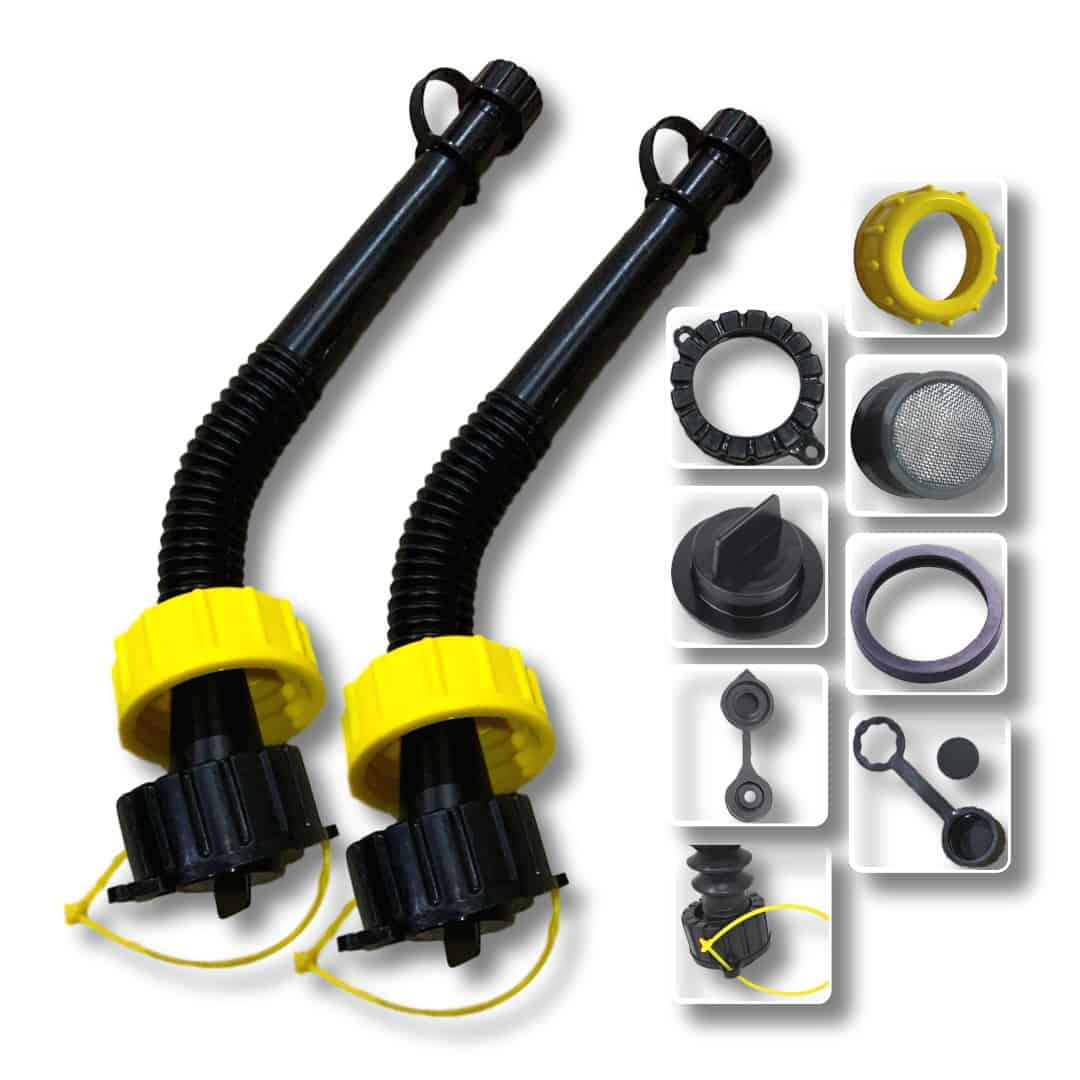 2-Pack 11" Flexible Spout Set with Accessories - $18.55 + Free Shipping