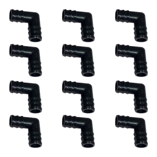 KP 3/4" PVC Pipe Elbow Connector (12-Pack) - $6.14 Free Shipping