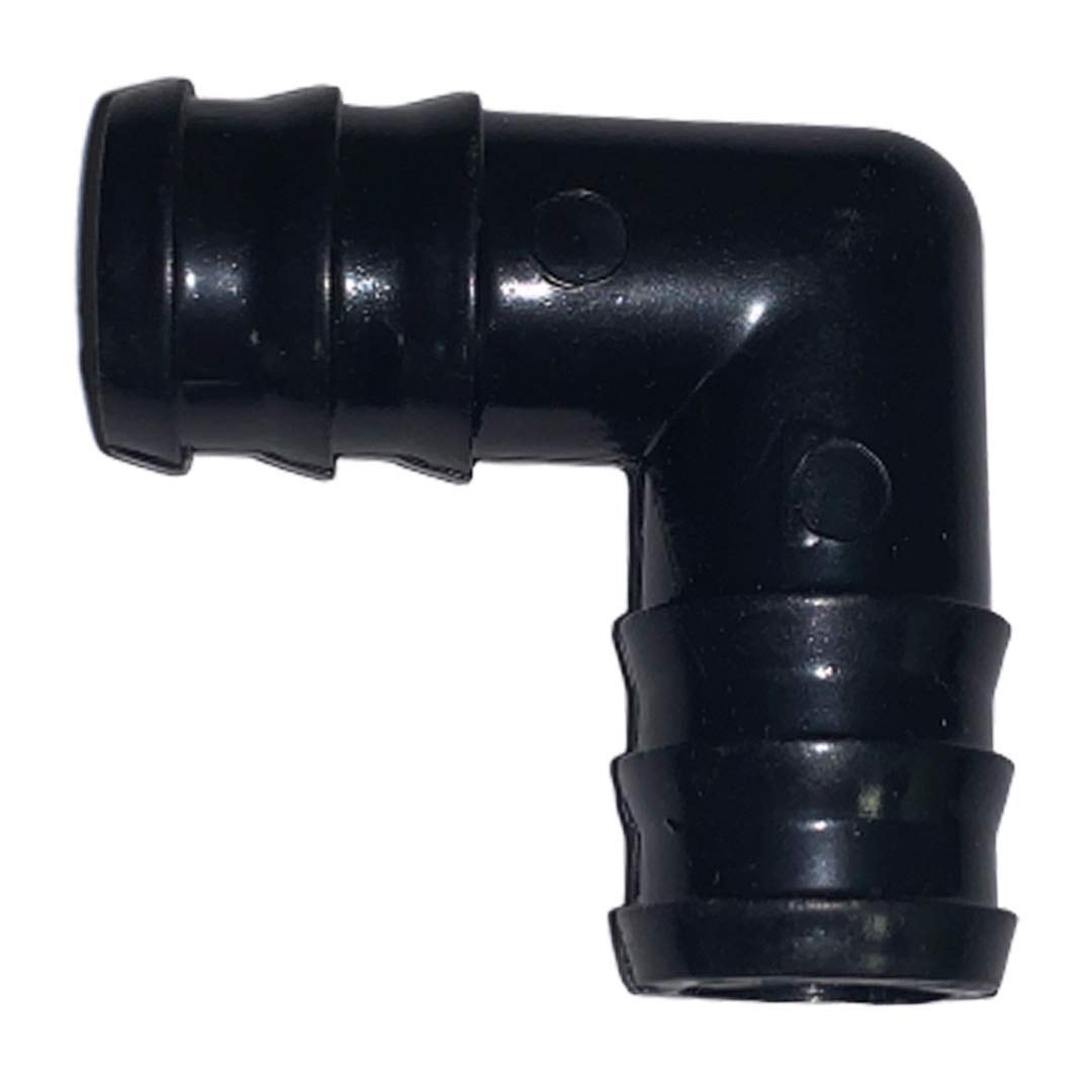 KP Kool Products 3/4 inch Elbow Connector for 3/4 PVC Pipe I Plastic Tube I Plastic Pipe Fitting I Plastic Water Fitting (12 Pack) 6.14 freeshipping - Kool Products