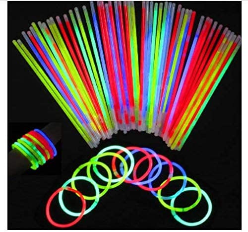 Glow Party Sticks - Neon Party Supplies Glow Stick - Bulk Glow Sticks - Glow Necklaces and Bracelets - Light Sticks - Bulk Party Glow Sticks - Neon Necklace Glowsticks (Pack of 100) 9.99 freeshipping - Kool Products