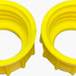 2 Aftermarket Yellow Midwest CAN Style Screw Cap Collar 8.49 freeshipping - Kool Products