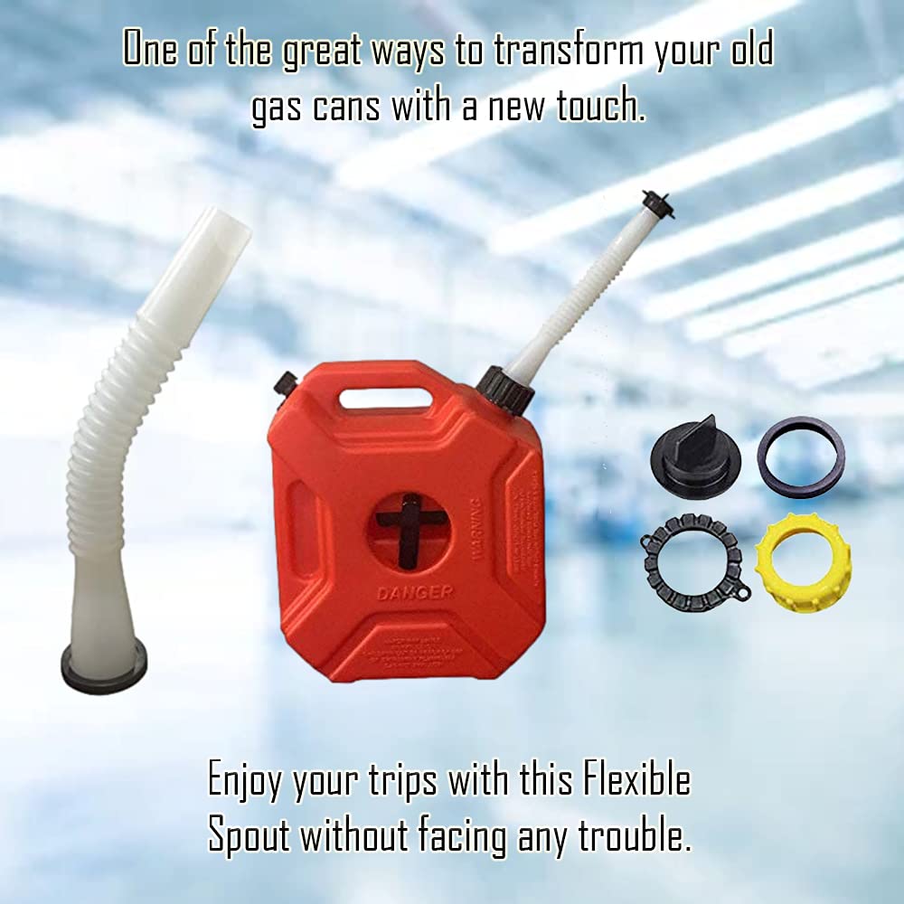 3-Pack Gas Can Spout Replacement with Accessories - $19.49 with Free Shipping - Kool Products
