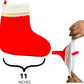 KP KOOL PRODUCTS Christmas Stockings (Set of 12) Faux Fur Christmas Decorations, Personalized Christmas Stockings with Gold Trim 14” Long 16.99 freeshipping - Kool Products
