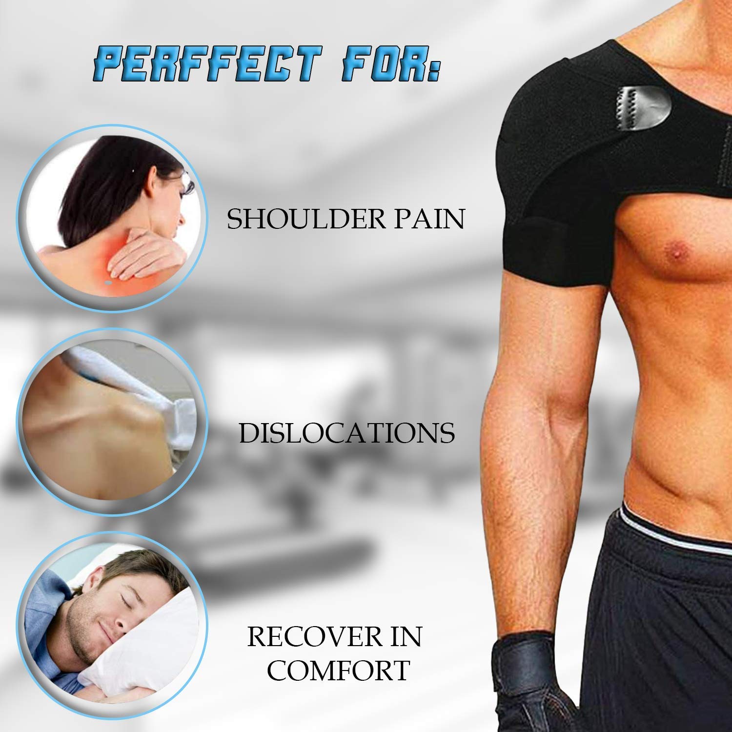 Shoulder brace best sale for running