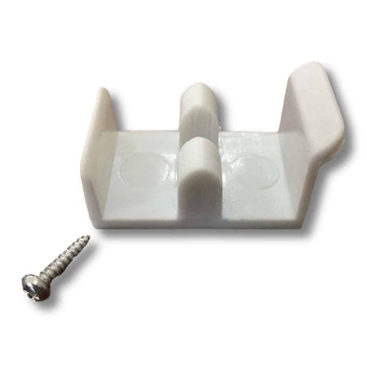 1-5/8" Wide Sliding Shower Door Jamb Guide with Screw (Pack of 2) 8.49 freeshipping - Kool Products