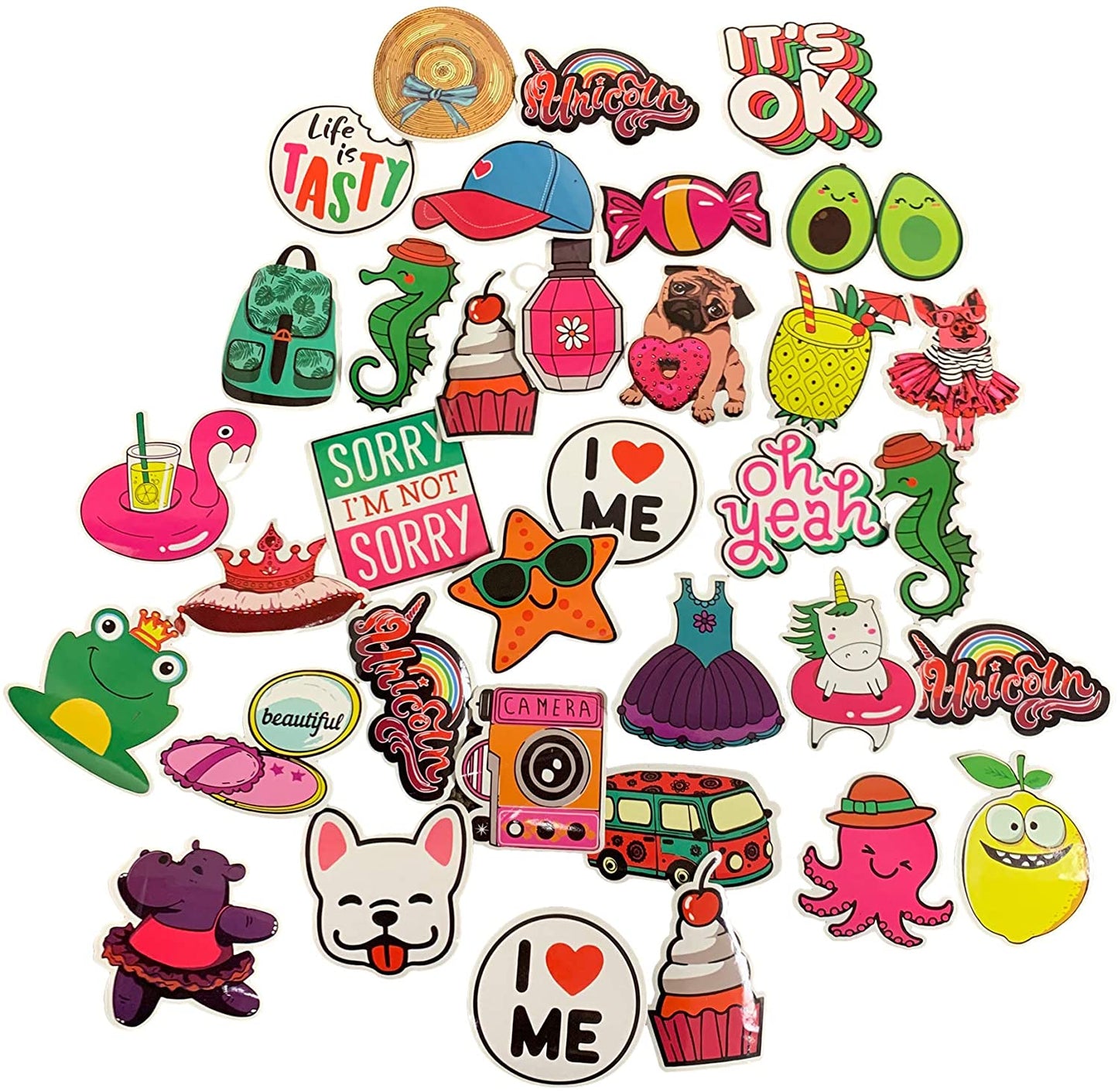 35 pcs. Stickers for hydro flask, Water Bottle, Laptop, Computer, Cellphone, Gadget, Skateboard 6.99 freeshipping - Kool Products