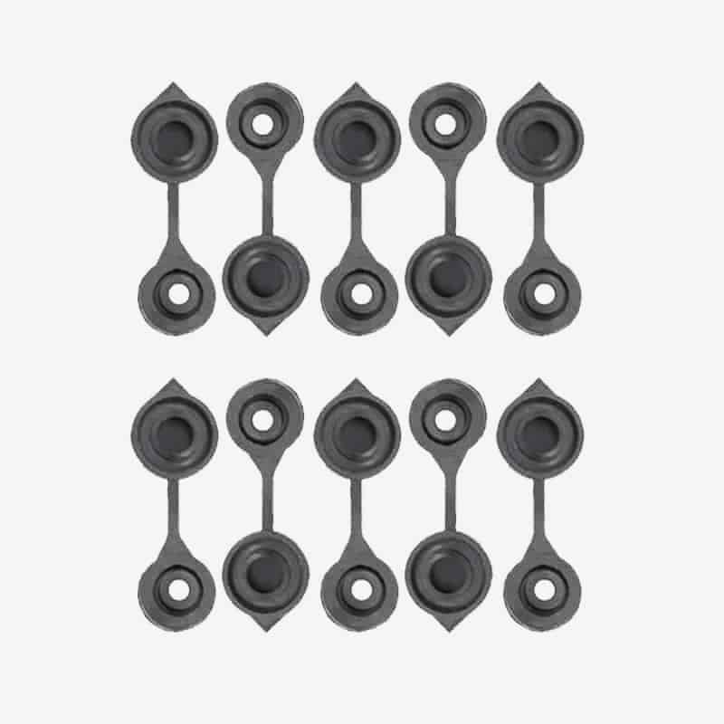 Ten Replacement Black Vent Caps Made to Fit Any Fuel / Gas / Water Can w/ Vent 8.54 freeshipping - Kool Products