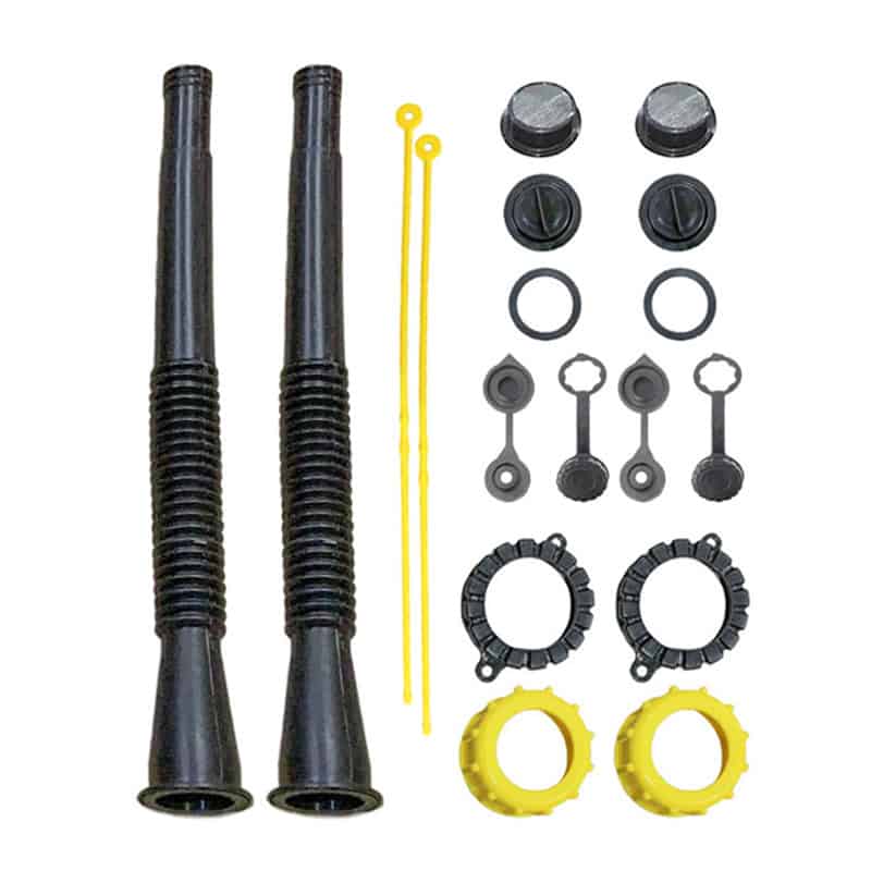 2-Pack 11" Flexible Spouts & Accessories - $18.55 with Free Shipping - Kool Products