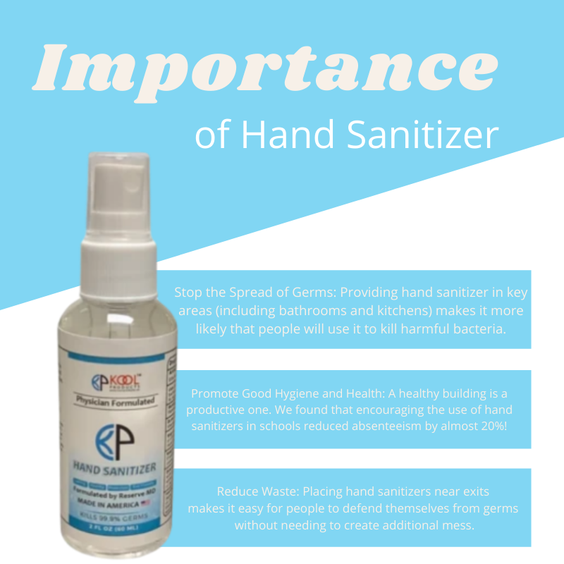 24-Pack USA-Made 60ml Hand Sanitizer - 2 oz. Bottles - $34.99 with Free Shipping - Kool Products