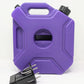 1.3 Gallon Gas Can with Auto Mount and One Gas Can Spout Replacement (5 L)