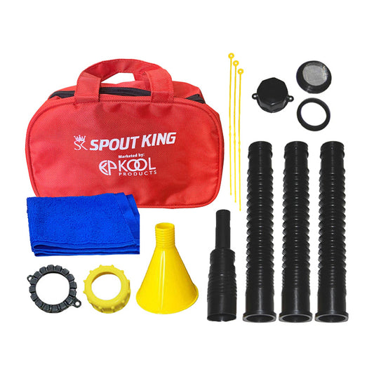 Gas Can Spout Kit in Carry Bag - Full Accessories, $18.49, Free Shipping - Kool Products
