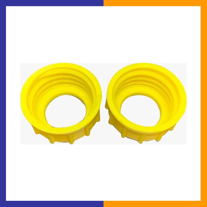 2 Aftermarket Yellow Midwest CAN Style Screw Cap Collar 8.49 freeshipping - Kool Products