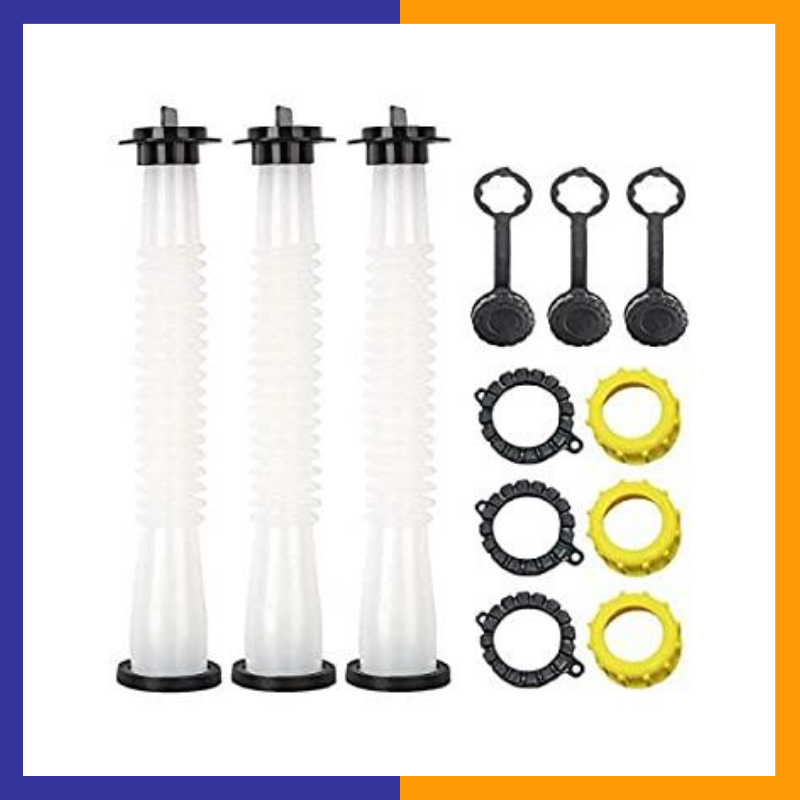 Gas Can Spout Kit with Accessories - Convenient and Affordable Solution for $19.49